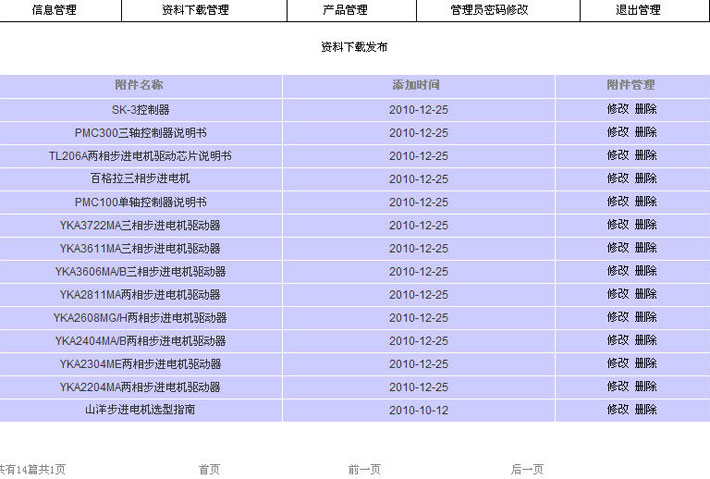 运控电子网站后台页面截图