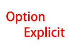 Option Explicit的作用