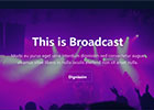 迷幻紫色演唱会网站模板下载
